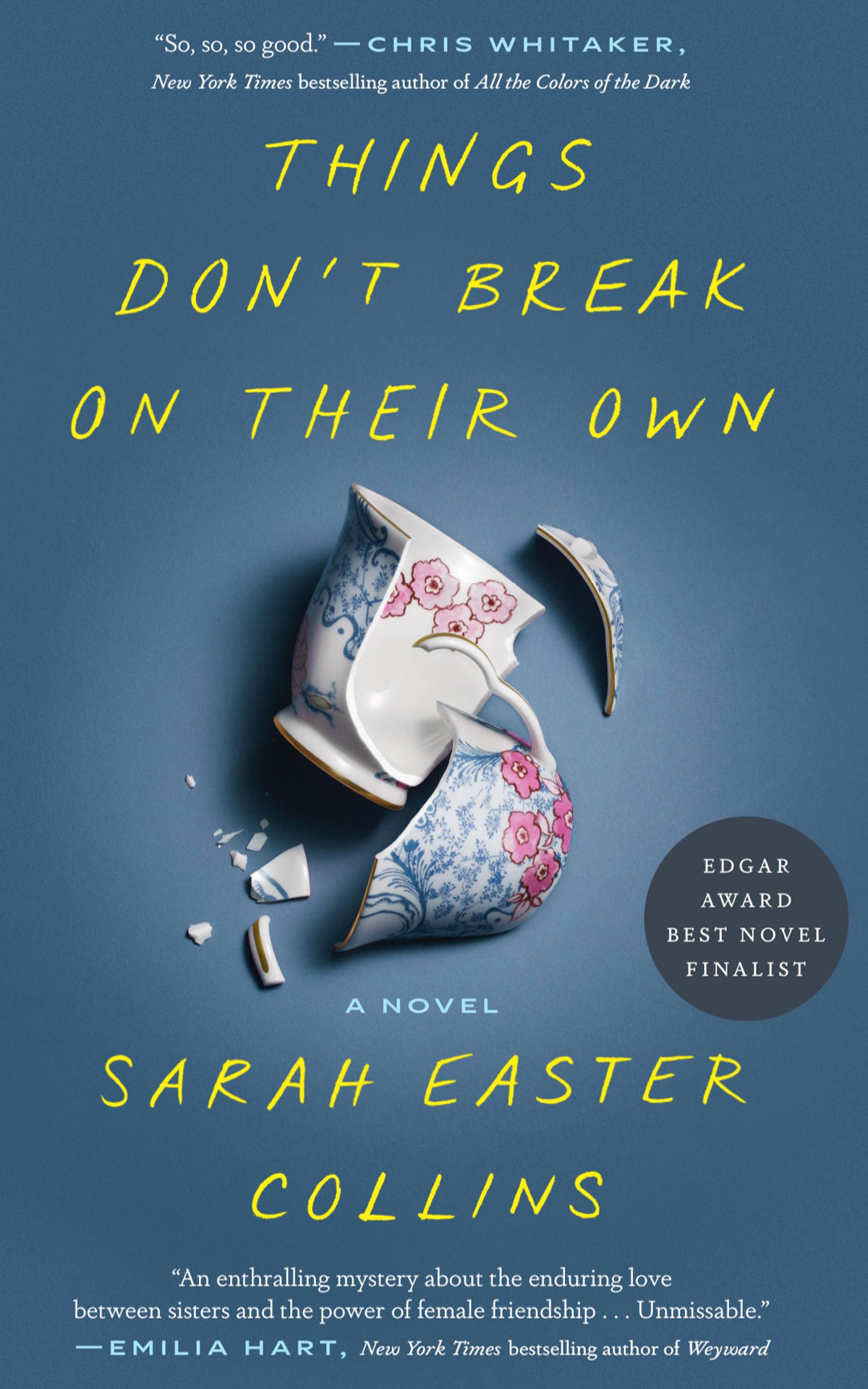 Things Don't Break on their Own by Sarah Easter Collins - US paperback cover