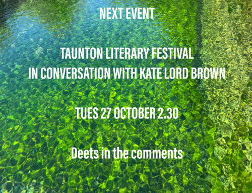 NEXT EVENT: Taunton Literary Festival